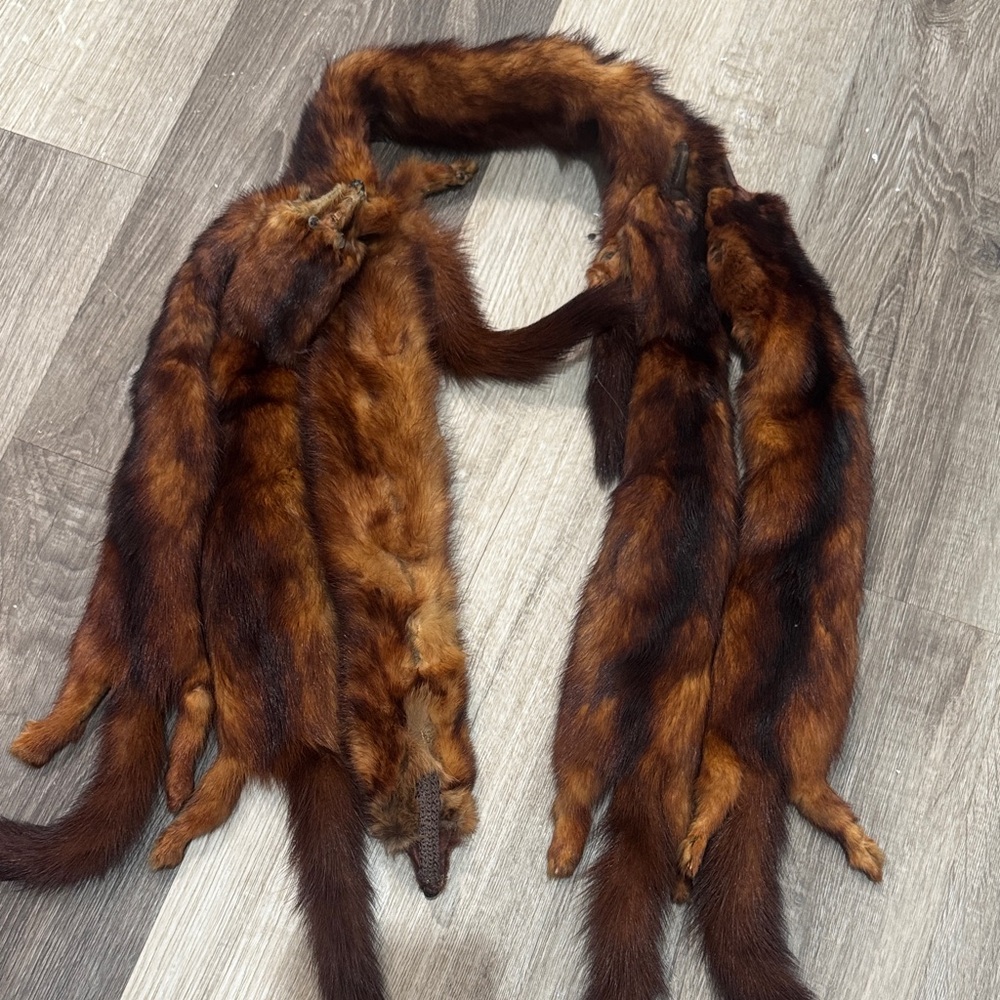 Vintage Fur Stole Authentic